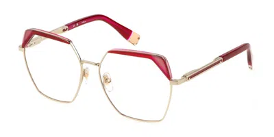 Furla Vfu674v Women's Glasses, Gold, Size 55
