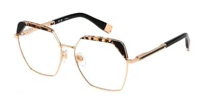 Furla Vfu674v Women's Glasses, Rose-gold, Size 55