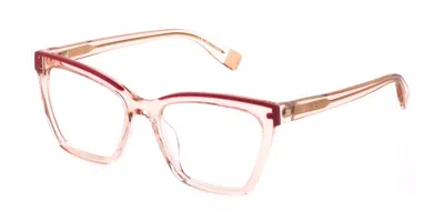 Furla Vfu682 Women's Glasses, Pink, Size 52