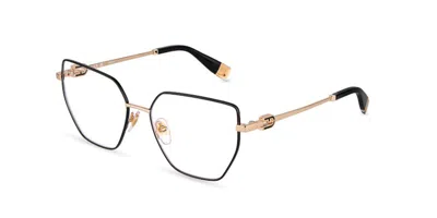 Furla Vfu873 0301 Men's Glasses Black Size 55 - Free Lenses - Blue Light Block Available