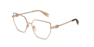 Furla Vfu873 0367 Men's Glasses Gold Size 55 - Free Lenses - Blue Light Block Available