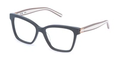 Furla Vfu992 0gfs Occhiali Da Vista Grigi Per Uomo (solo Montatura) In Multi