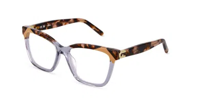 Furla Vfu992v 02a7 Men's Glasses Grey Size 54 - Free Lenses - Blue Light Block Available In Multi