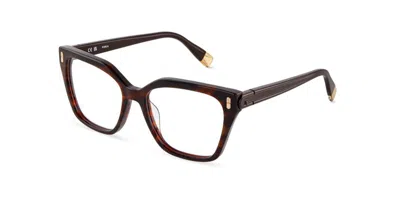 Furla Vfua95 0c10 Men's Glasses Tortoiseshell Size 54 - Free Lenses - Blue Light Block Available In Multi