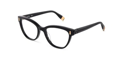 Furla Vfua96 0700 Men's Glasses Black Size 53 - Free Lenses - Blue Light Block Available