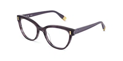 Furla Vfua96 0712 Men's Glasses Grey Size 53 - Free Lenses - Blue Light Block Available In Multi