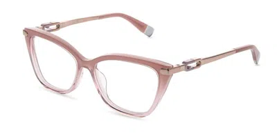 Furla Vfub03 0c19 Men's Glasses Pink Size 54 - Free Lenses - Blue Light Block Available In Multi