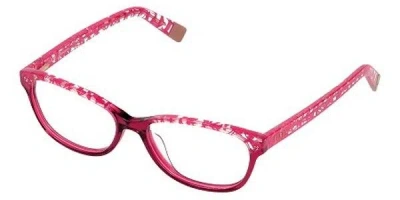 Furla Vu4876 Arcadia 0wts Occhiali Da Vista Rosa Per Uomo (solo Montatura) In Pink