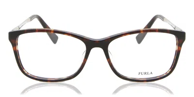 Furla Vu4950n Women's Glasses, Tortoiseshell, Size 53 In Brown