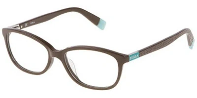 Furla Vu4974 Greta Women's Glasses, Brown, Size 52