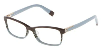 Furla Vu4976 Women's Glasses, Brown, Size 53