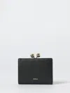 Furla Leather Wallet In Black