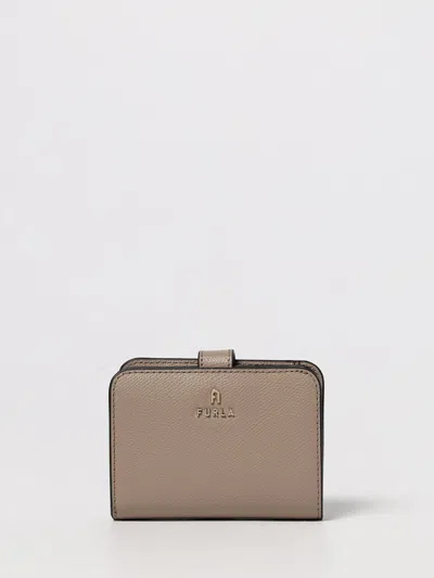Furla Wallet  Woman Color Grey In Brown