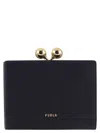 Furla Dots S Compact Wallet Accessories In Blue