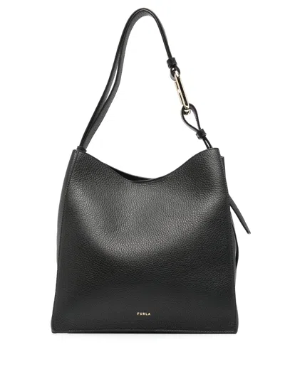 FURLA FURLA NUVOLA S BUCKET BAG 25,5,WB01338.HSF000 096 O6000 BLACK