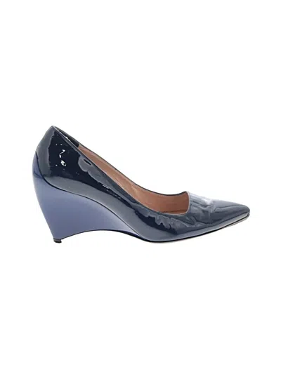 Pre-owned Furla Wedges In Blue