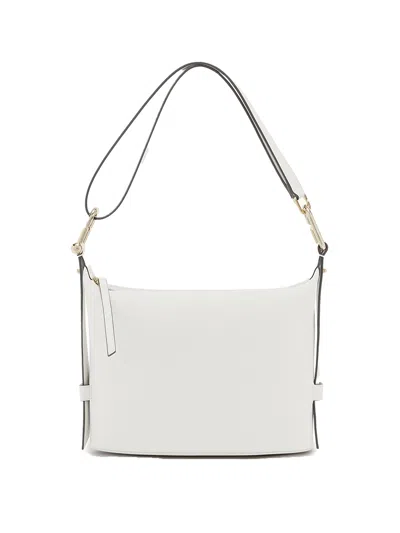 Furla White Leather  Shoulder Bag