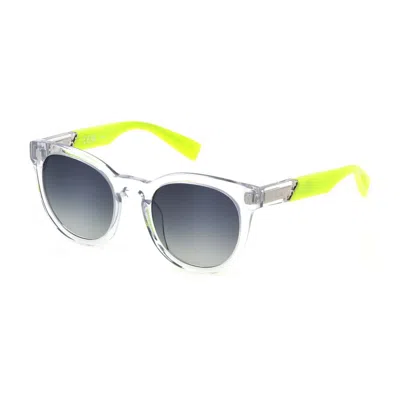 Furla White Plastic Sunglasses In Multi
