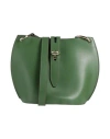 Furla Woman Cross-body Bag Green Size - Calfskin In Green