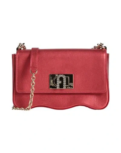 Furla Woman Cross-body Bag Red Size - Calfskin