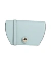 Furla Woman Cross-body Bag Sky Blue Size - Leather In Blue