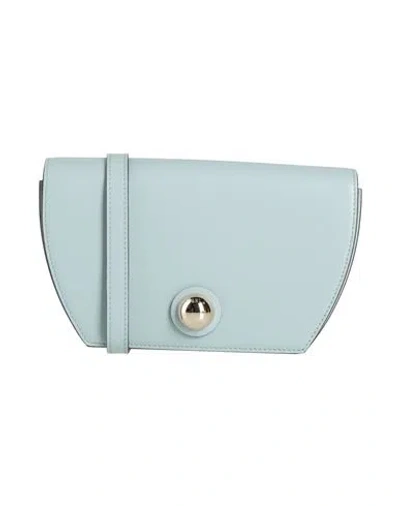 Furla Woman Cross-body Bag Sky Blue Size - Leather