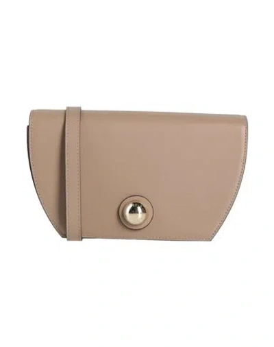 Furla Woman Cross-body Bag Taupe Size - Leather In Gray