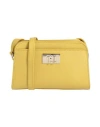 Furla Woman Cross-body Bag Yellow Size - Leather In Yellow