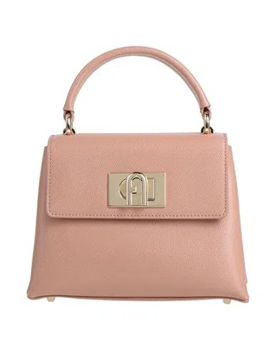 Furla Woman Handbag Blush Size - Leather In Pink