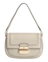 Furla Woman Handbag Grey Size - Leather In Neutral