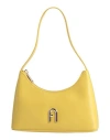 Furla Woman Handbag Marigold Size - Calfskin In Yellow