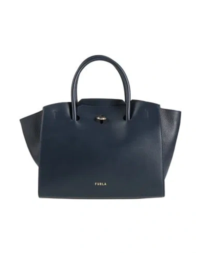 Furla Woman Handbag Midnight Blue Size - Calfskin
