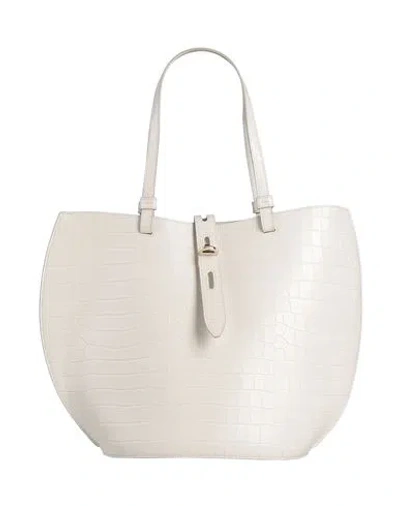 Furla Woman Handbag Off White Size - Calfskin