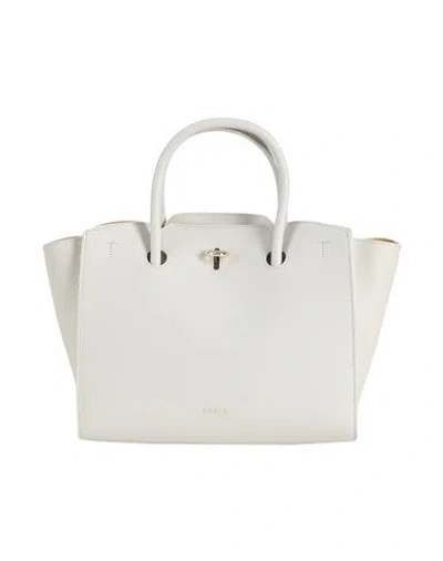 Furla Woman Handbag Off White Size - Calfskin