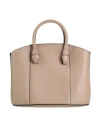 Furla Woman Handbag Taupe Size - Leather In Gray