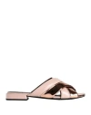 Furla Woman Sandals Light Pink Size 6 Polyurethane