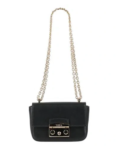 Furla Woman Shoulder Bag Black Size - Leather