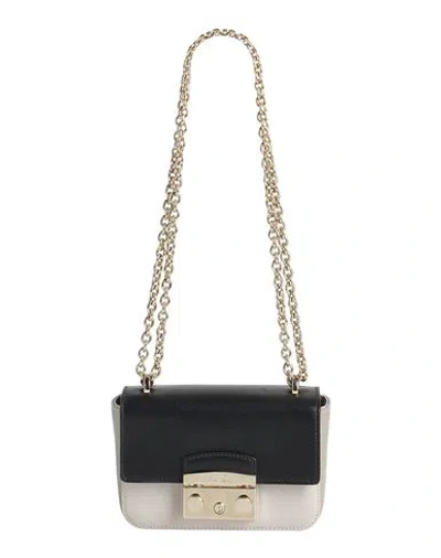 Furla Woman Shoulder Bag Black Size - Leather