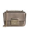 Furla Woman Shoulder Bag Bronze Size - Leather In Yellow