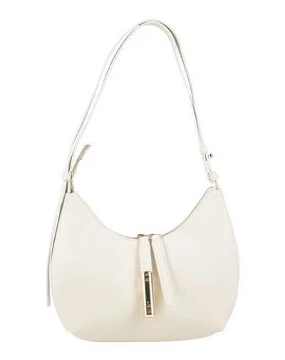 Furla Woman Shoulder Bag Cream Size - Leather In White