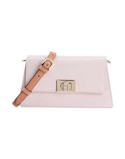 Furla Woman Shoulder Bag Light Pink Size - Cowhide