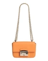 Furla Woman Shoulder Bag Orange Size - Calfskin In Orange