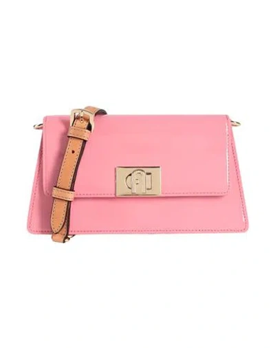Furla Woman Shoulder Bag Pink Size - Cowhide
