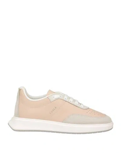 Furla Woman Sneakers Blush Size 8 Leather In Pink