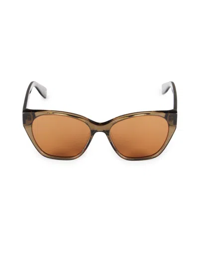 Furla Women's 54mm Round Sunglasses In Brown