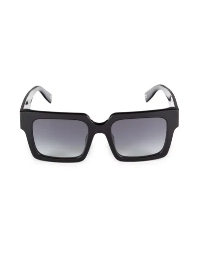 Furla Women's 54mm Square Sunglasses In Smoke Grey Black