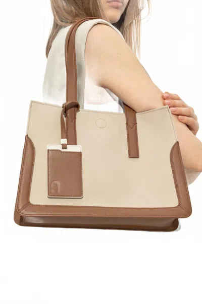 Furla Women's Baia Tote Bag In Toni Cognac In Multi