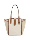 Furla Women's Leather & Suede Tote In Perla