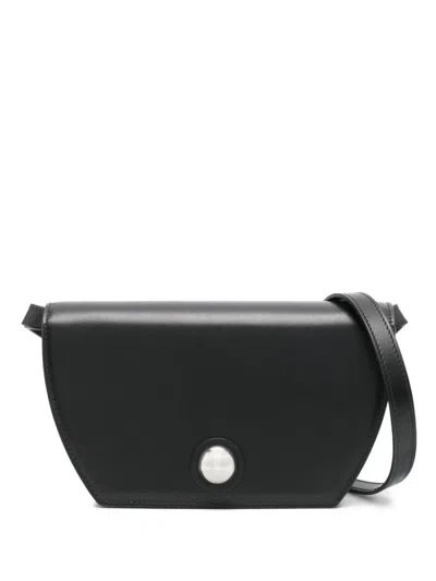 Furla Logo-debossed Cross Body Bag In Black
