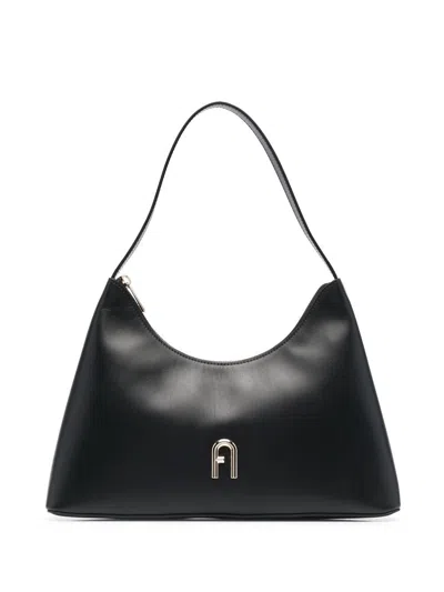 FURLA WOMEN'S LEATHER BAG WITH LOGO